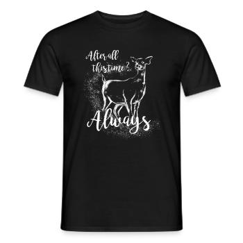 Harry Potter After All This Time Always - Männer T-Shirt - Schwarz - Vorne - AI Model Male 178 light (178cm)
