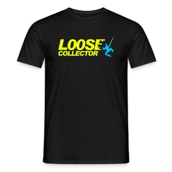 Loose Collector - Sammler und Auspacker - Männer T-Shirt - Schwarz - Vorne - AI Model Male 178 light (178cm)