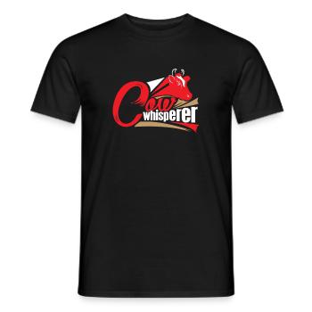Lustige Kuh Flüsterer Bauern Landwirtschaft Kühe Milch Geschenk - Männer T-Shirt - Schwarz - Vorne - AI Model Male 178 light (178cm)