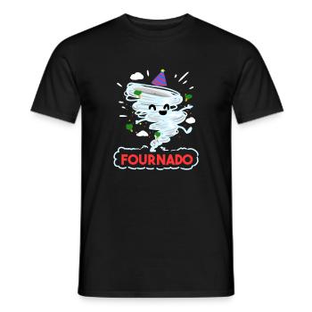 4e anniversaire Four Boy Girl 4 Fournado Cadeau - T-shirt homme - noir - Devant - AI Model Male 178 light (178cm)