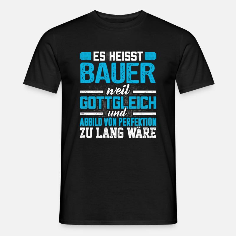 BAUER - Perfekt - Männer T-Shirt - Schwarz