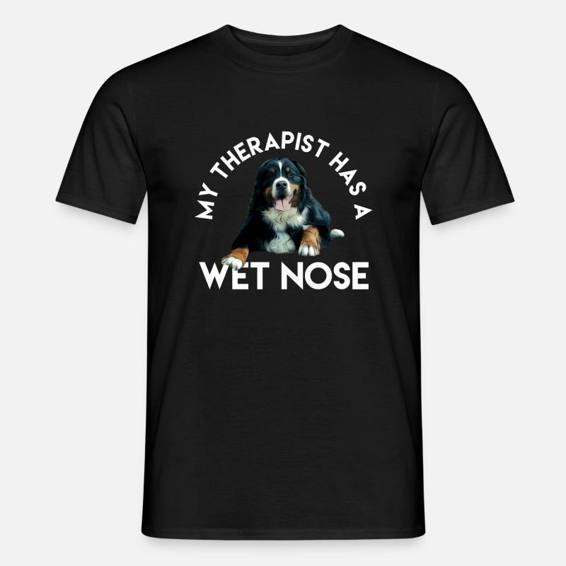Bouvier bernois - T-shirt homme - noir
