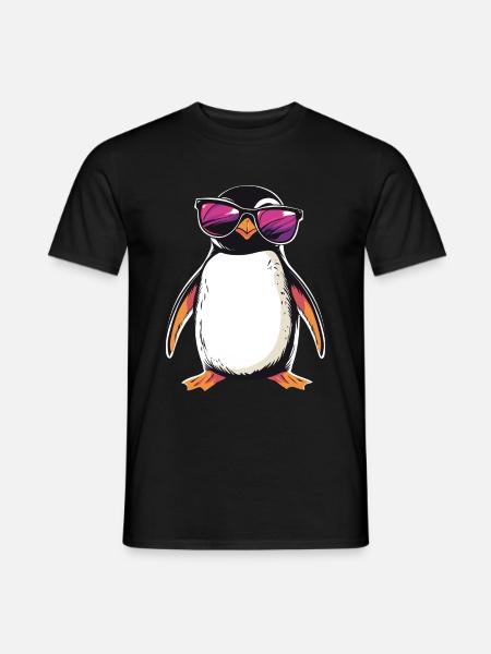Penguin - Men's T-Shirt - black