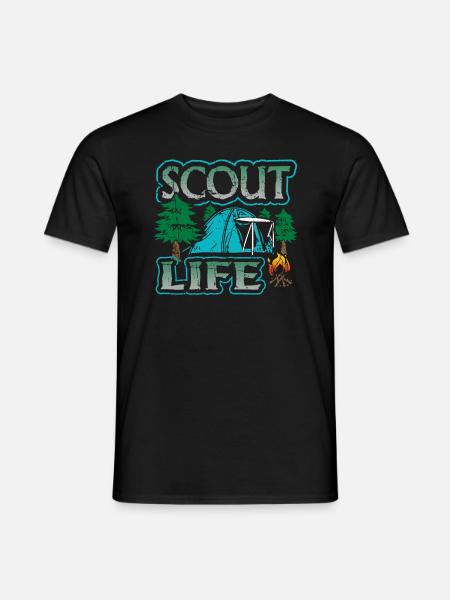 Scout Life T-shirt - T-shirt homme - noir