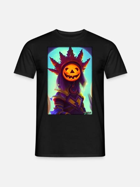 Happy Halloween Pumpkin King Monster - Men's T-Shirt - black