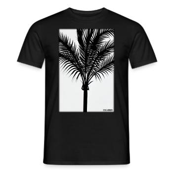 Palm Beach Holiday Summer Sun Sea Travel Holidays - T-shirt homme - noir - Devant - AI Model Male 178 light (178cm)