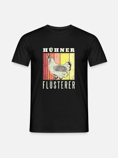 Huehner Fluesterer - T-shirt homme - noir