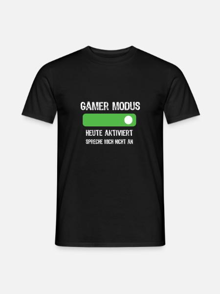 Gaming Gaming Gaming Gaming Gaming Gaming Gaming - Männer T-Shirt - Schwarz