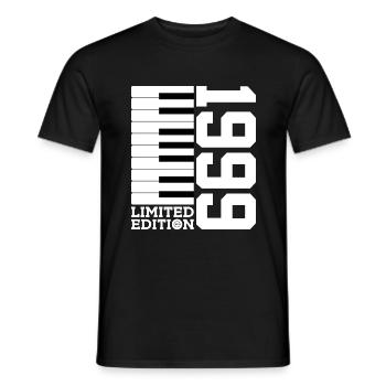 KLAVIER 27. GEBURTSTAG PIANO LIMITED EDITION 1999 - Männer T-Shirt - Schwarz - Vorne - AI Model Male 178 light (178cm)