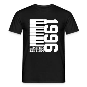 KLAVIER 30. GEBURTSTAG PIANO LIMITED EDITION 1996 - Männer T-Shirt - Schwarz - Vorne - AI Model Male 178 light (178cm)