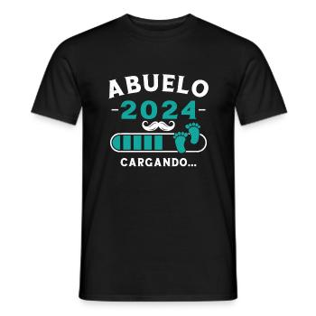 Opa 2024 Wird geladen - Männer T-Shirt - Schwarz - Vorne - AI Model Male 178 light (178cm)