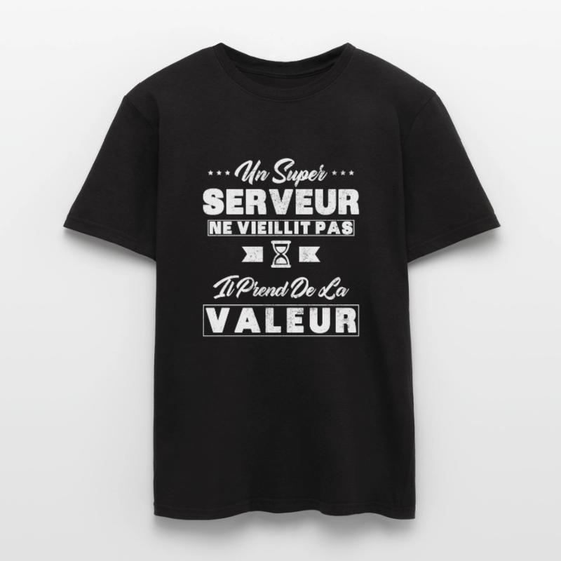 A Super Server does not age as a gift Server Men’s T-shirt