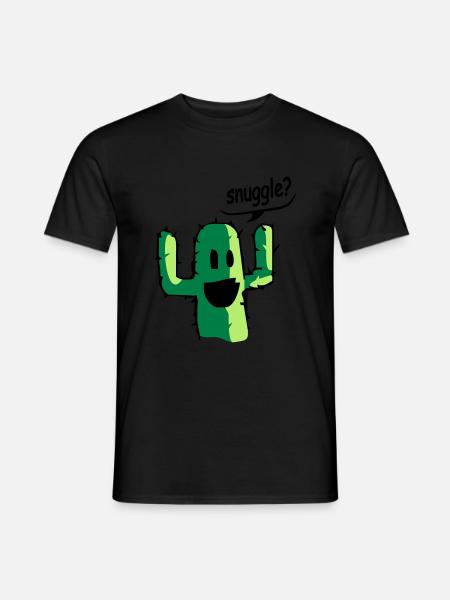 snuggle - T-shirt homme - noir