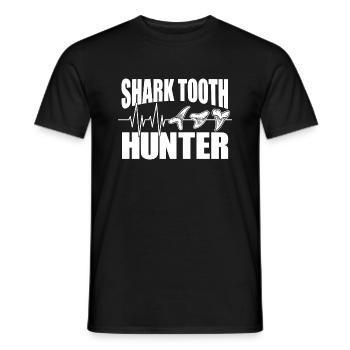 Shark Tooth Hunter Shark Tooth Shark Tooth Shark Teeth - Men's T-Shirt - black - Front - AI Model Male 178 light (178cm)