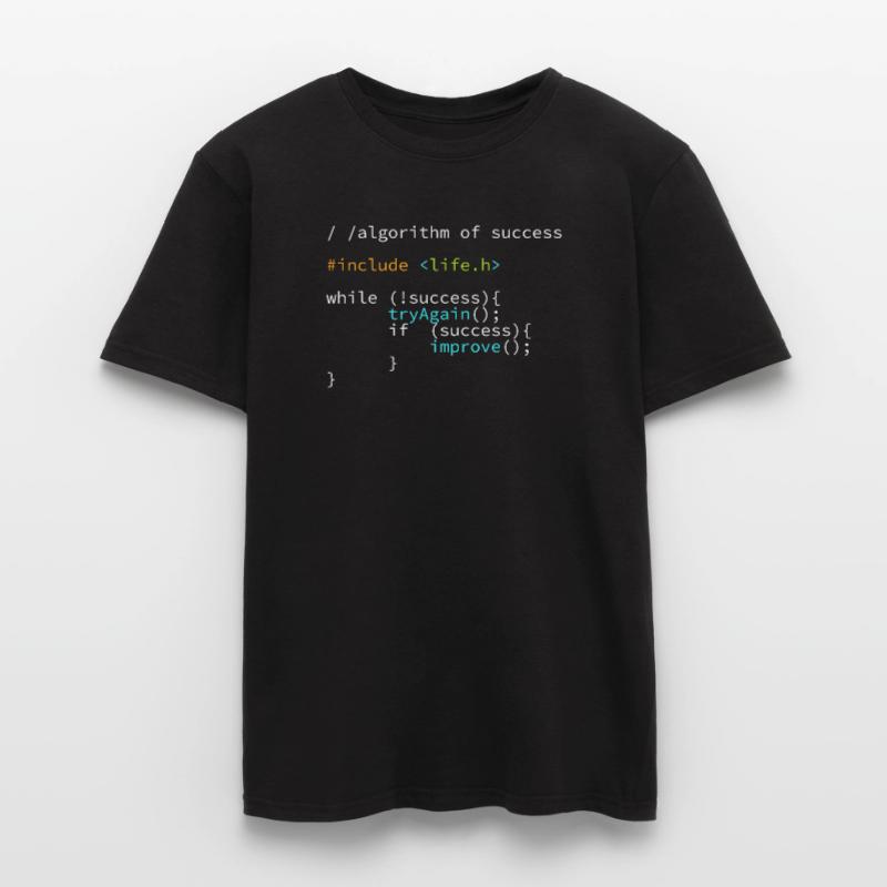 Développeur Programmeur succès Coder T-shirt homme