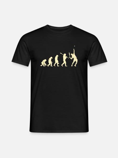 Tennis singe homme Evolution service tennis - T-shirt homme - noir