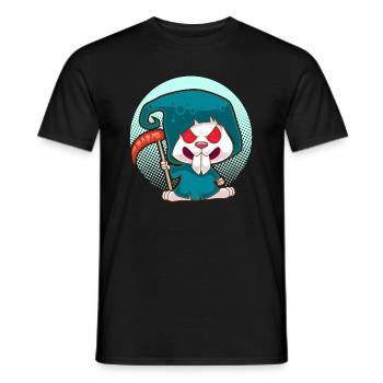 Böser Hase Böser Hasi Lustiges Kaninchen Geschenk - Männer T-Shirt - Schwarz - Vorne - AI Model Male 178 light (178cm)