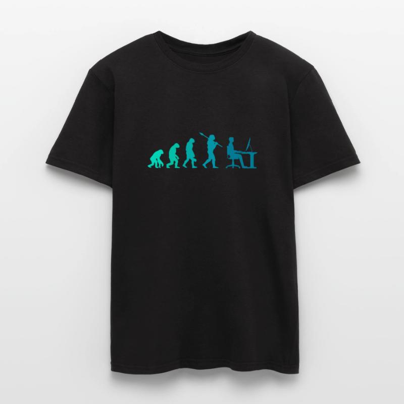 Programmer Evolution Desk Office Gift Men’s T-shirt