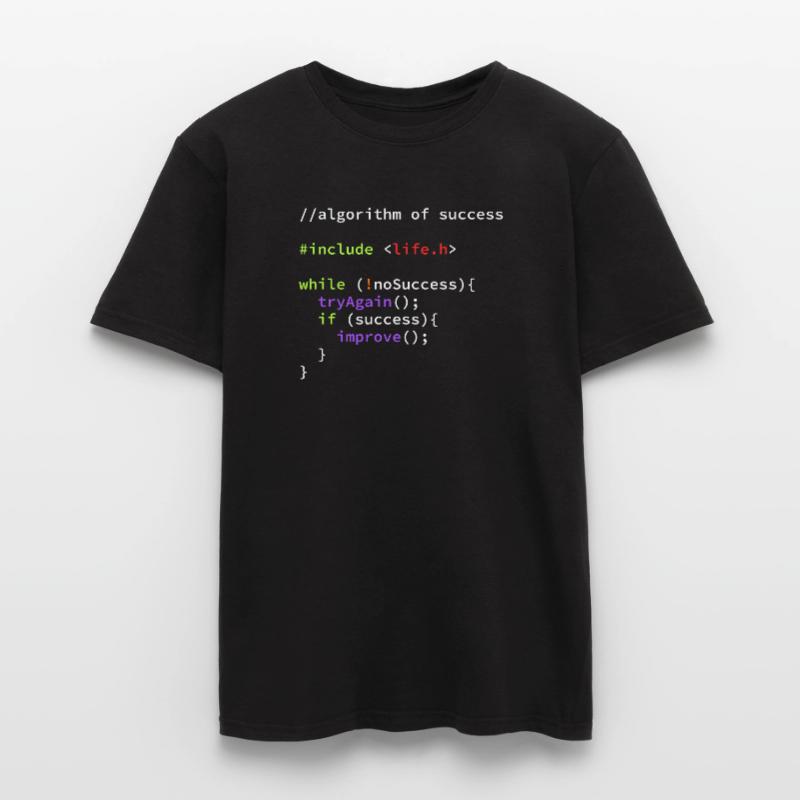 Informaticien codeur Coder Hacker Code T-shirt homme