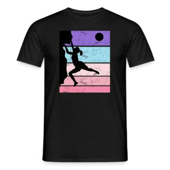 Vinatge Kletter Boulder Kletetrsport Kletter - Männer T-Shirt - Schwarz - Vorne - AI Model Male 178 light (178cm)