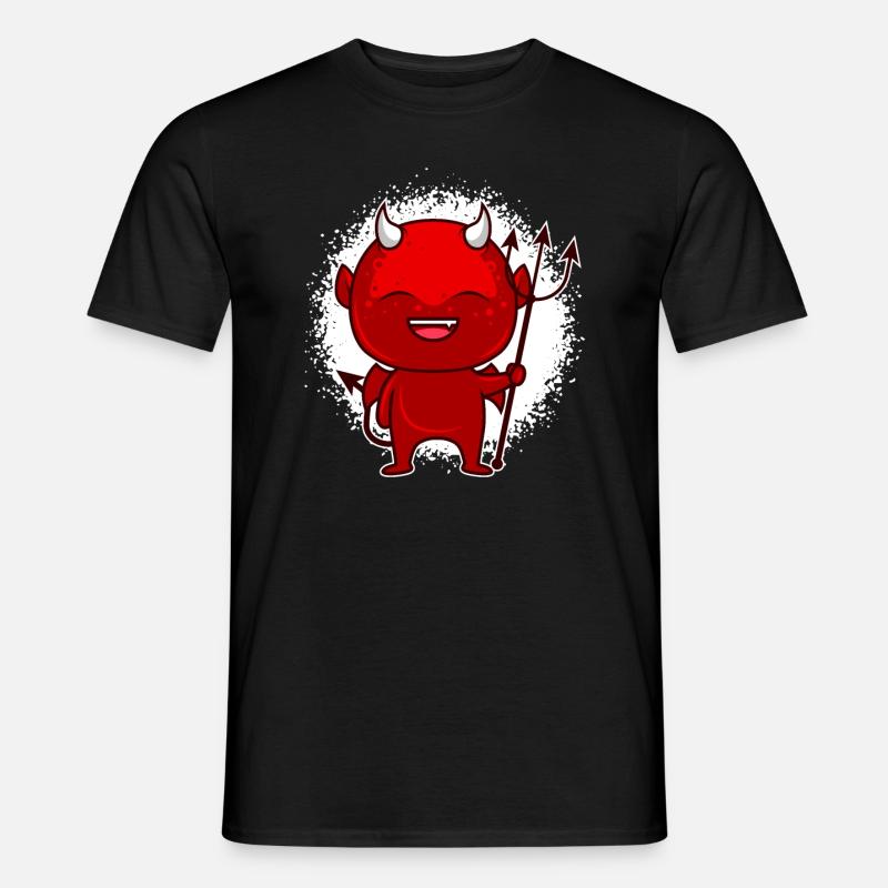 Little Devil Satan Antichrist - Men's T-shirt - black