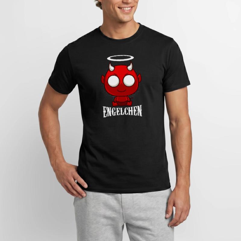 Angel Devil Devil Men's T-shirt