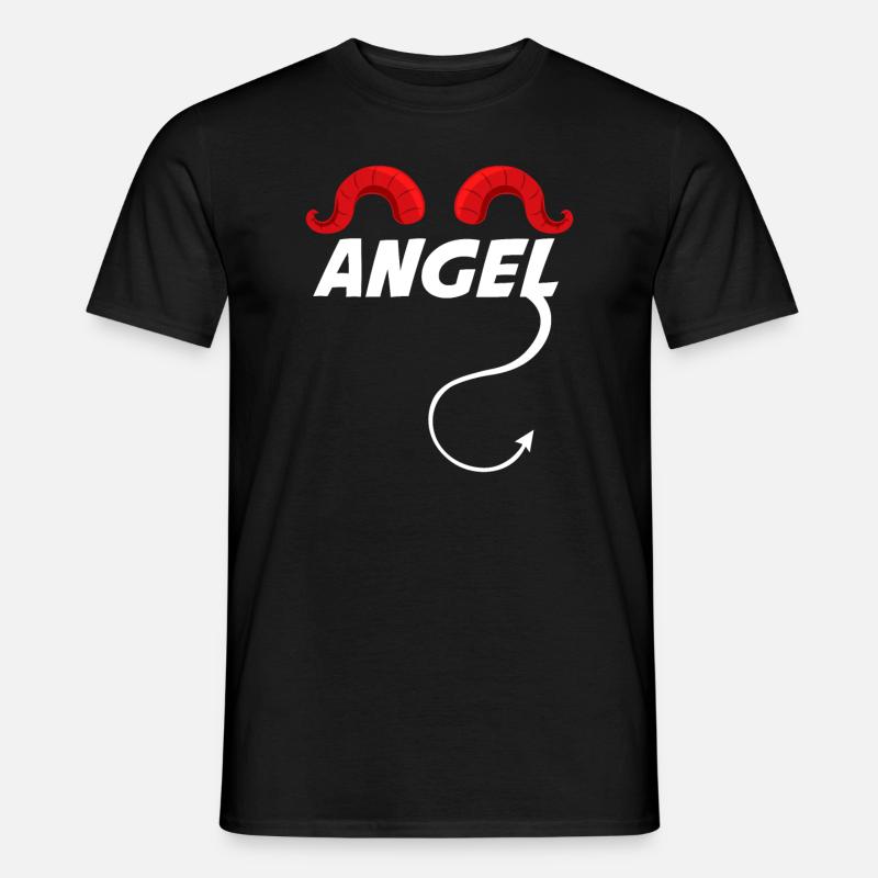 Angel Devil Angel Devil - Men's T-Shirt - black