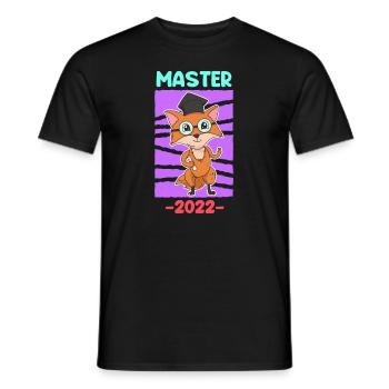 Master Abschluss 2022 Master - Männer T-Shirt - Schwarz - Vorne - AI Model Male 178 light (178cm)