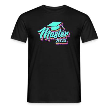 Master Master 2022 - T-shirt homme - noir - Devant - AI Model Male 178 light (178cm)