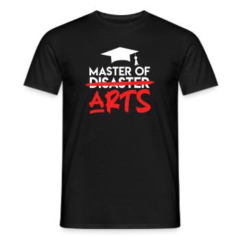 Master of Arts Master Master 2022 - T-shirt homme - noir - Devant - AI Model Male 178 light (178cm)