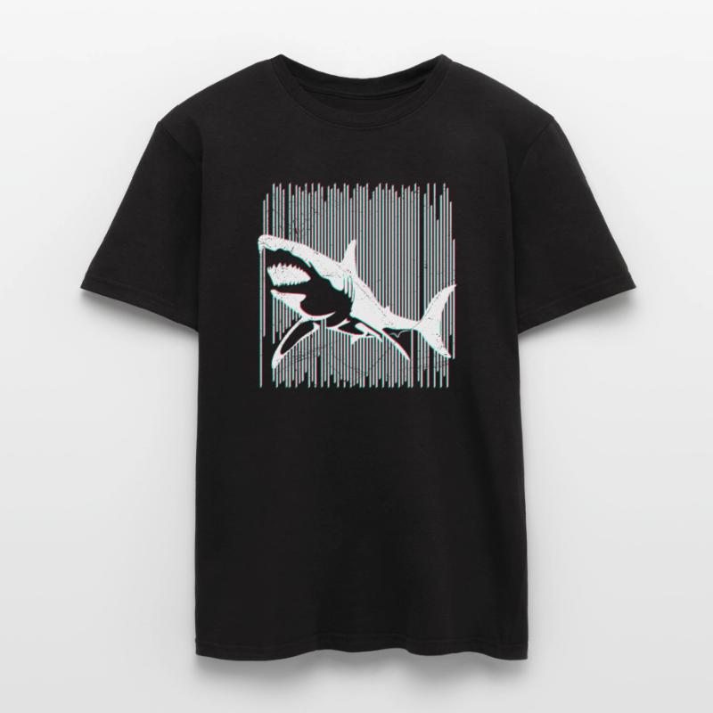 Shark Great White Shark Diver Biologiste marin T-shirt homme
