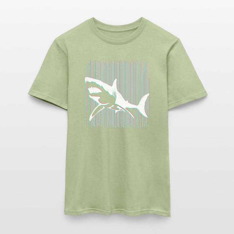 Shark Great White Shark Diver Marine Biologist Men's T-Shirt