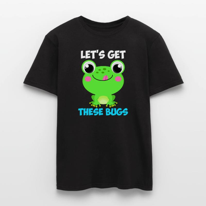 Let's get these Bugs Frosch Programmierer Männer T-Shirt