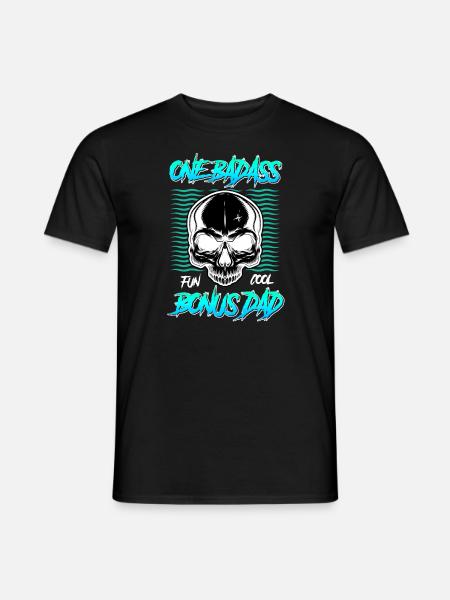 Bonus Papa Stepfather - Men's T-Shirt - black