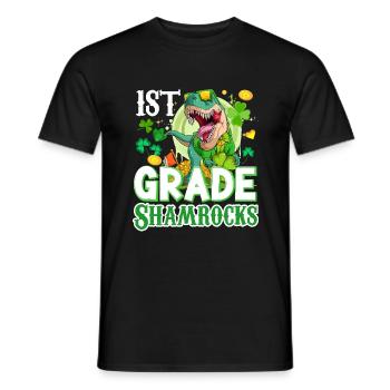 St Paddy’s St Patricksday St Patrick Day - T-shirt homme - noir - Devant - AI Model Male 178 light (178cm)