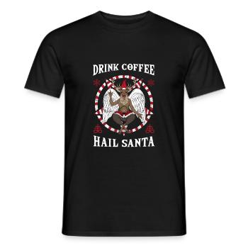 I Baphomet Death Metal - Men's T-Shirt - black - Front - AI Model Male 178 light (178cm)