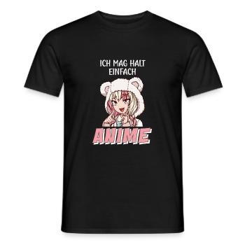 front 91921647202655764 - Männer T-Shirt - Schwarz - Vorne - AI Model Male 178 light (178cm)