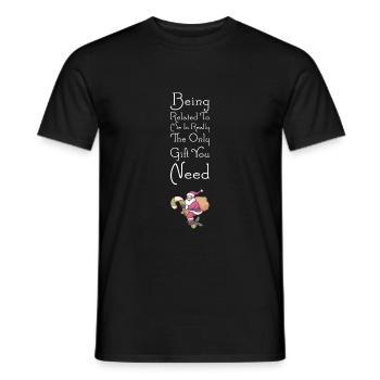 front 57511606848196513 - Männer T-Shirt - Schwarz - Vorne - AI Model Male 178 light (178cm)