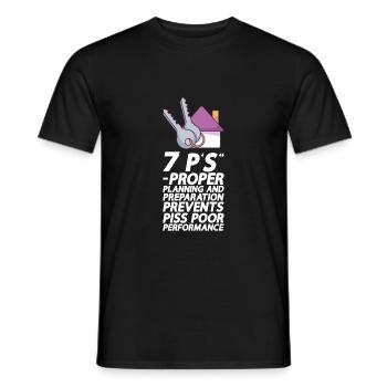 79291607974047901 avant - T-shirt homme - noir - Devant - AI Model Male 178 light (178cm)