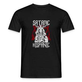 front 81041603212796588 - Männer T-Shirt - Schwarz - Vorne - AI Model Male 178 light (178cm)