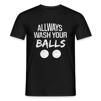 Golf Golfer Golf Club Cadeau de golfeur 4 - T-shirt homme - noir - Devant - AI Model Male 178 light (178cm)