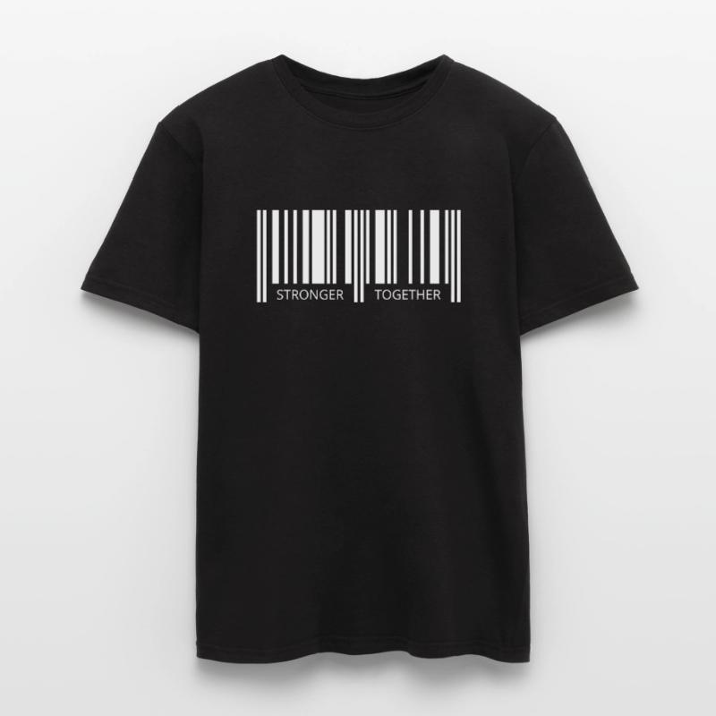 Ensemble puissant Corona Barcode Strichcode Partner T-shirt homme