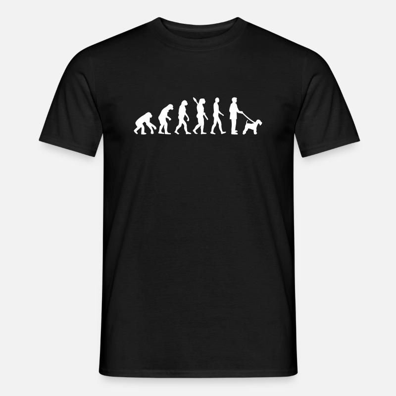 Airedale Terrier - Männer T-Shirt - Schwarz