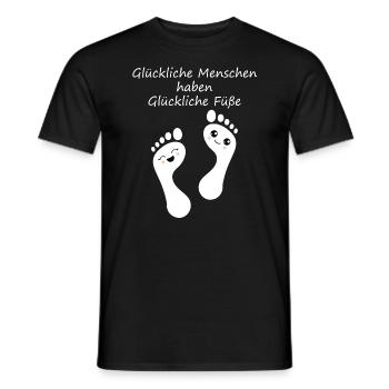 Fußpflege Pediküre Podologe Nagelstudio Geschenk - Männer T-Shirt - Schwarz - Vorne - AI Model Male 178 light (178cm)