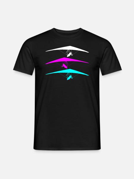 Deltaplane deltaplane deltaplane - T-shirt homme - noir