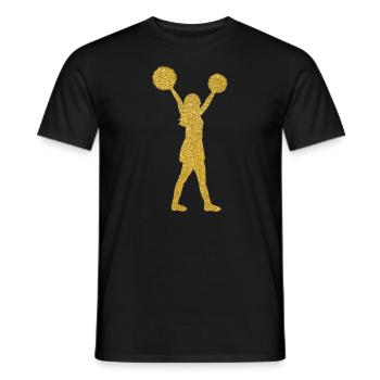 Cheerleading Cheerleader Tanz Geschenk Frauen - Männer T-Shirt - Schwarz - Vorne - AI Model Male 178 light (178cm)