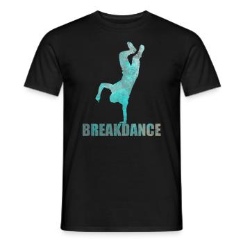 Streetdance Hip Hop Danse Breakdance Cadeau - T-shirt homme - noir - Devant - AI Model Male 178 light (178cm)