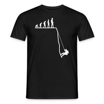 Canyoning Schluchteln Schluchtenwandern Geschenk - Männer T-Shirt - Schwarz - Vorne - AI Model Male 178 light (178cm)