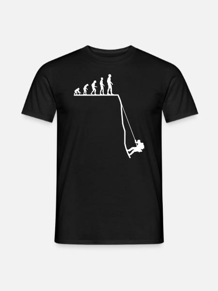 Canyoning Schluchteln Schluchtenwandern Geschenk - Männer T-Shirt - Schwarz