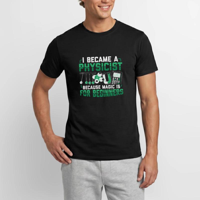 Physics Teacher | Study Students Uni Gift Idea Men's T-Shirt